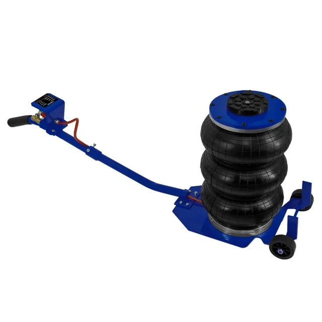 Q-Rax Cric Pneumatico Air Bag 3,5T Maniglia Lunga Portatile