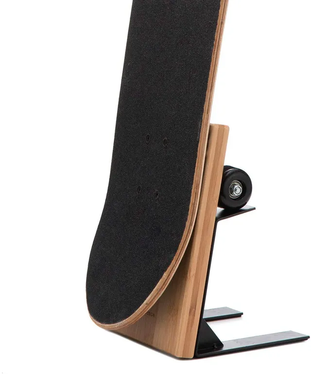 Jackcube Design Porta Skateboard Supporto Legno Metallo Portatile