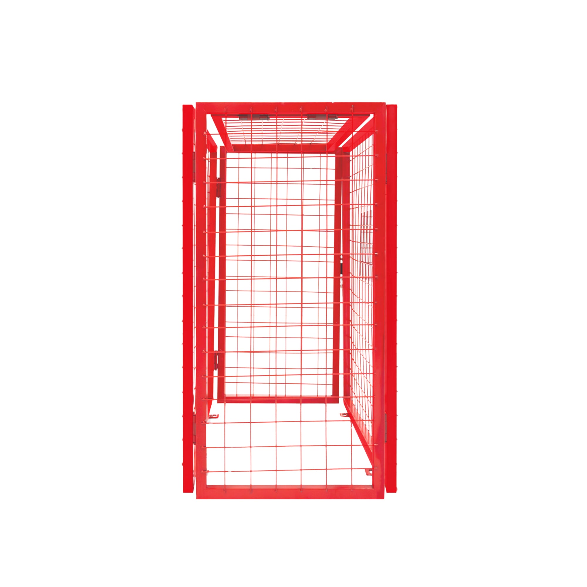 Q-Rax Gabbia Rete Bombole Gas Pieghevole 92x110x50cm