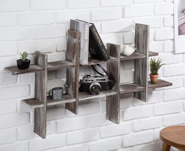 Jackcube Design Living Room Set 2 Mensole 6 Scomparti