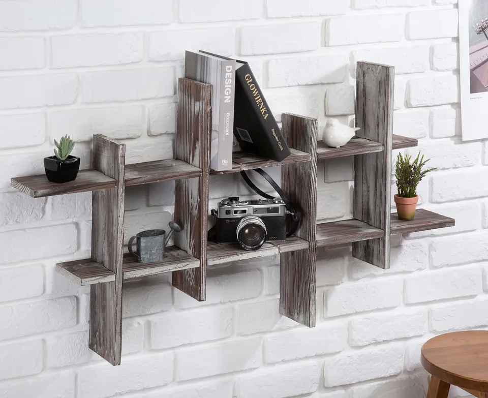Jackcube Design Living Room Set 2 Mensole 6 Scomparti