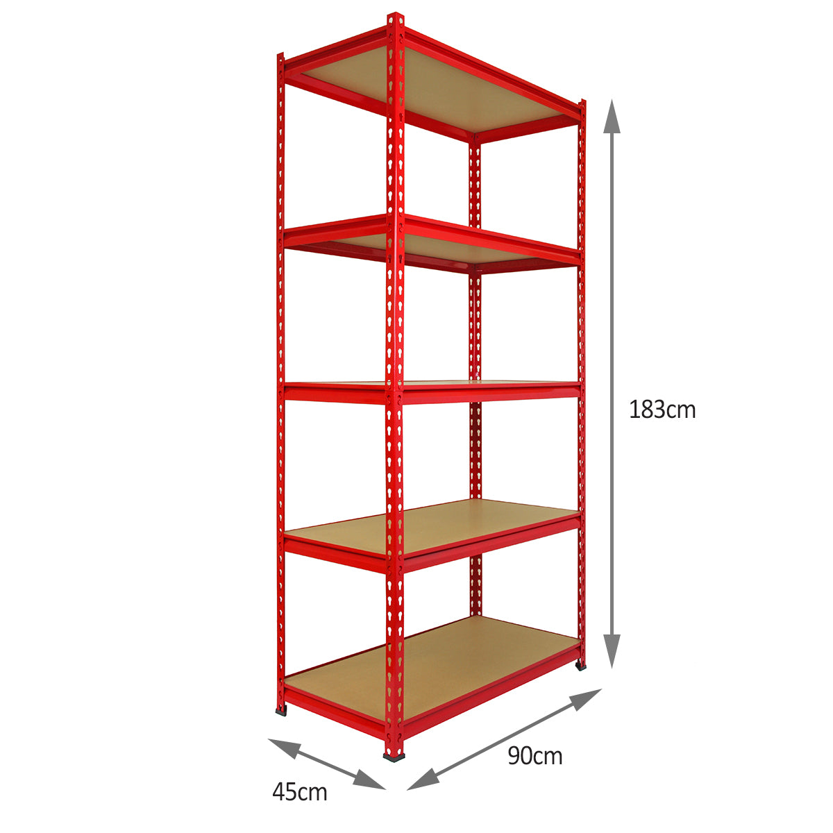 Q-Rax Scaffali da Garage Set 3 Pezzi Angolare Scaffale Metallo 360 kg