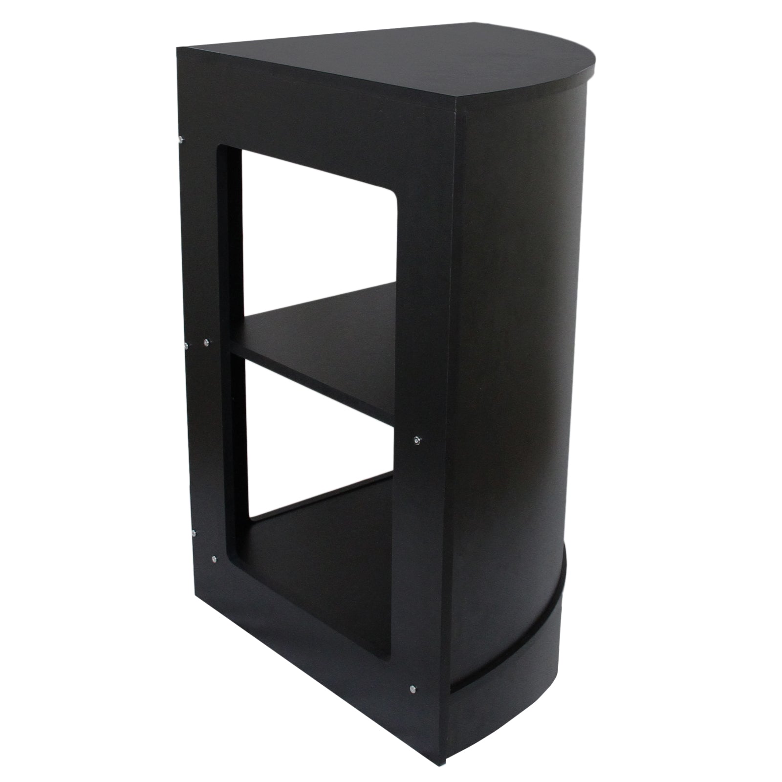 Q-Rax Banconi da Negozio CM60 bancone angolare nero 60x60