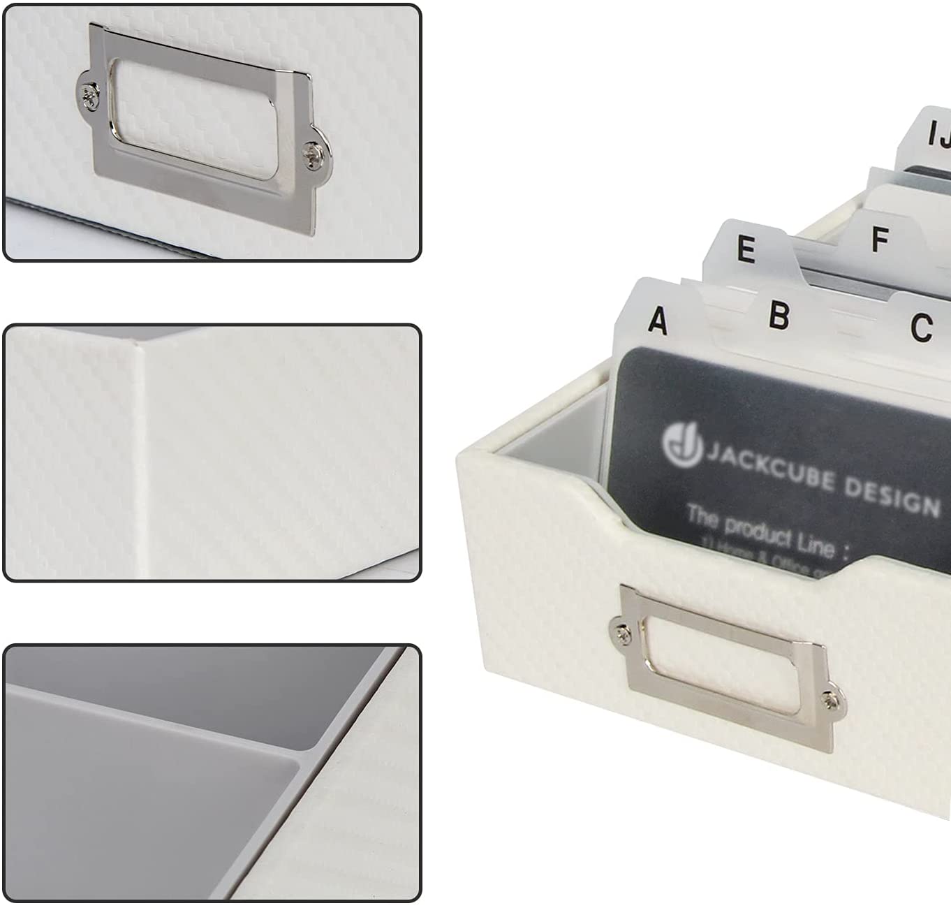 Jackcube Design Home Office Portabiglietti 800 Posti Bianco