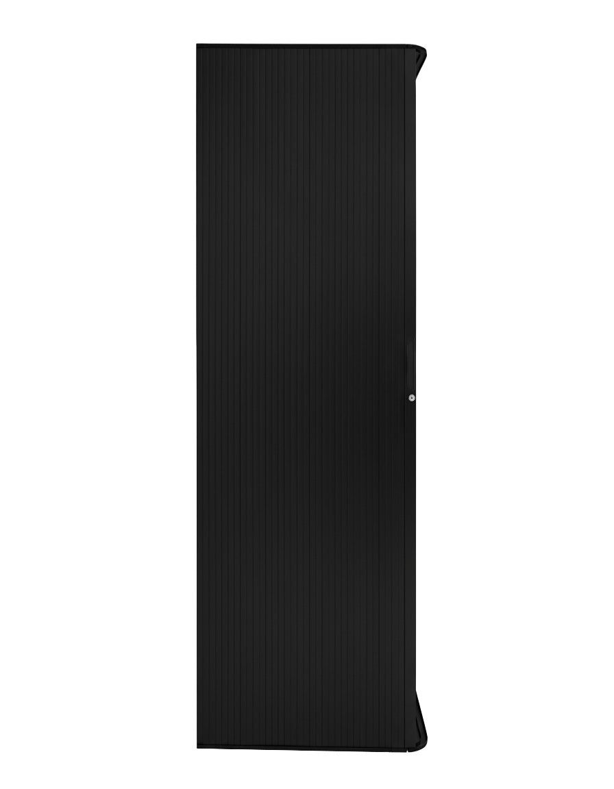 Q-Rax Porta a Soffietto Doccia Nera 200x60 cm per Camper