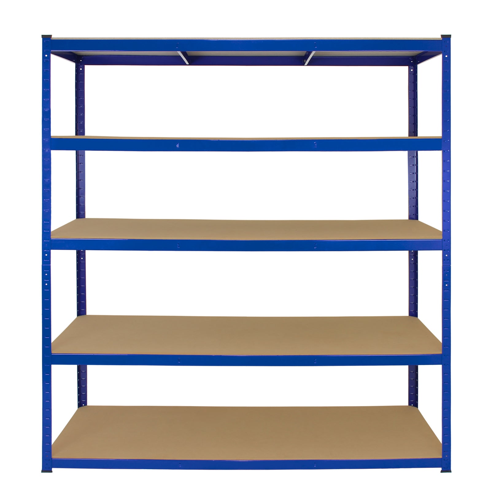 Q-Rax T-Rax Set 5 Scaffali Metallo Blu 160 cm 5 Ripiani