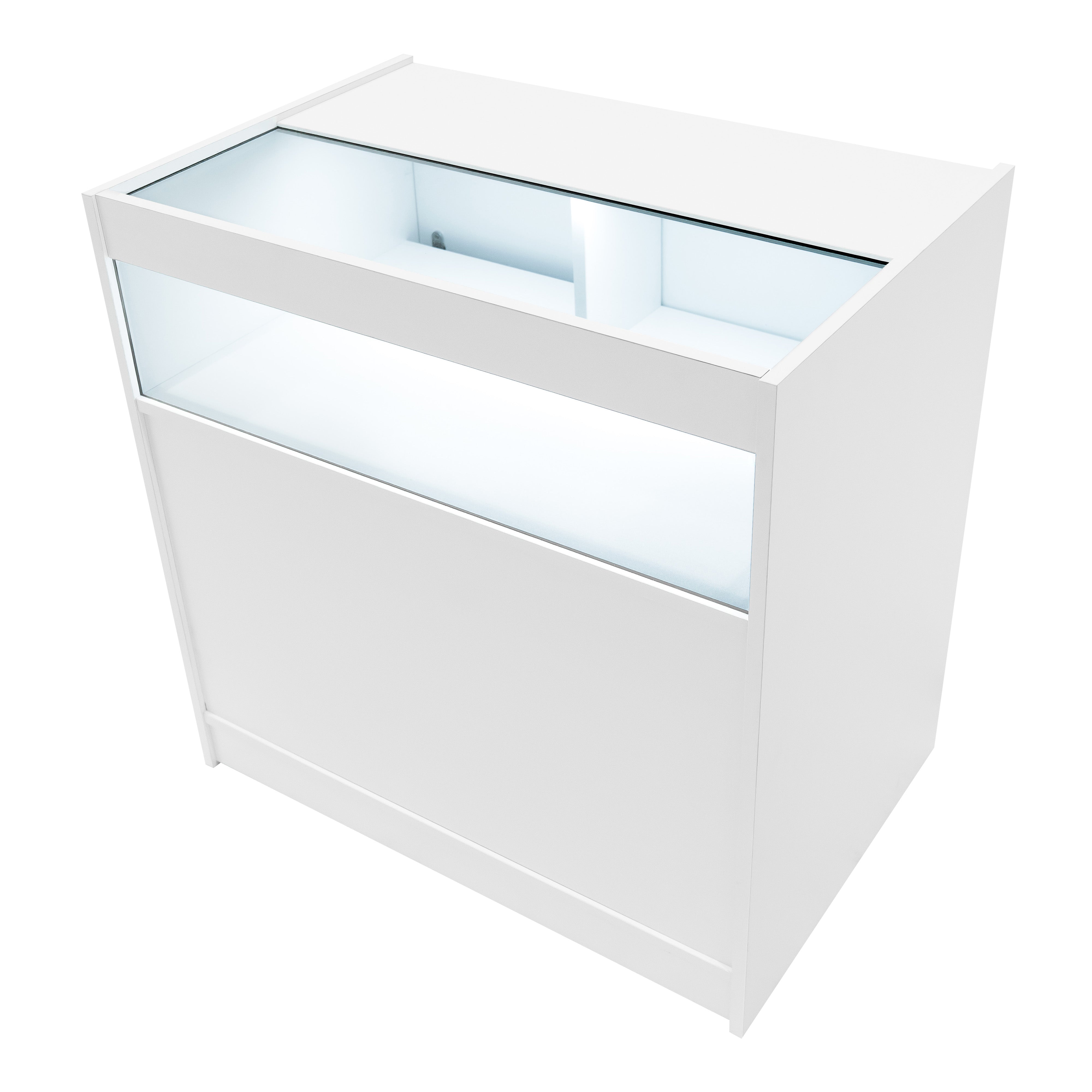Q-Rax Europa B900 C900 Bancone Negozio Bianco LED