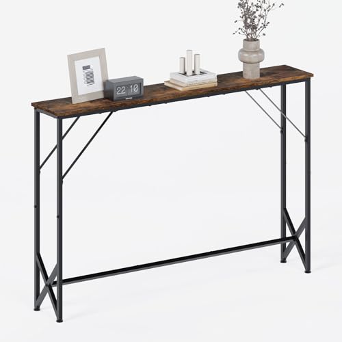 Meltrck Tavolo Consolle 120x20x80 Vintage Salvaspazio Legno