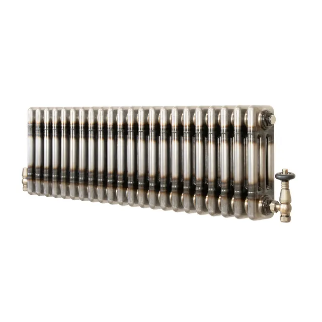 Q-Rax Radiatori Tradizionali 3 Colonne Termosifone Metallo Grezzo 300x1010