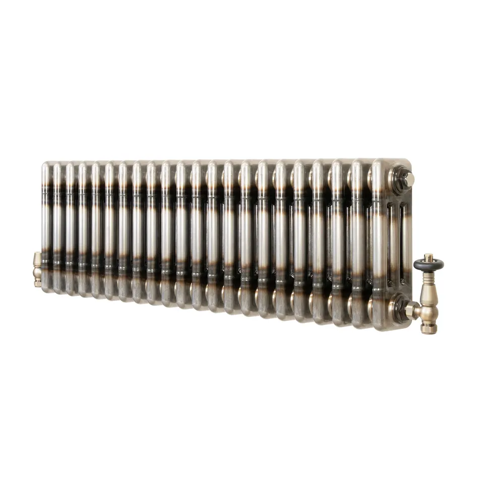 Q-Rax Radiatori Tradizionali 3 Colonne Termosifone Metallo Grezzo 300x1010