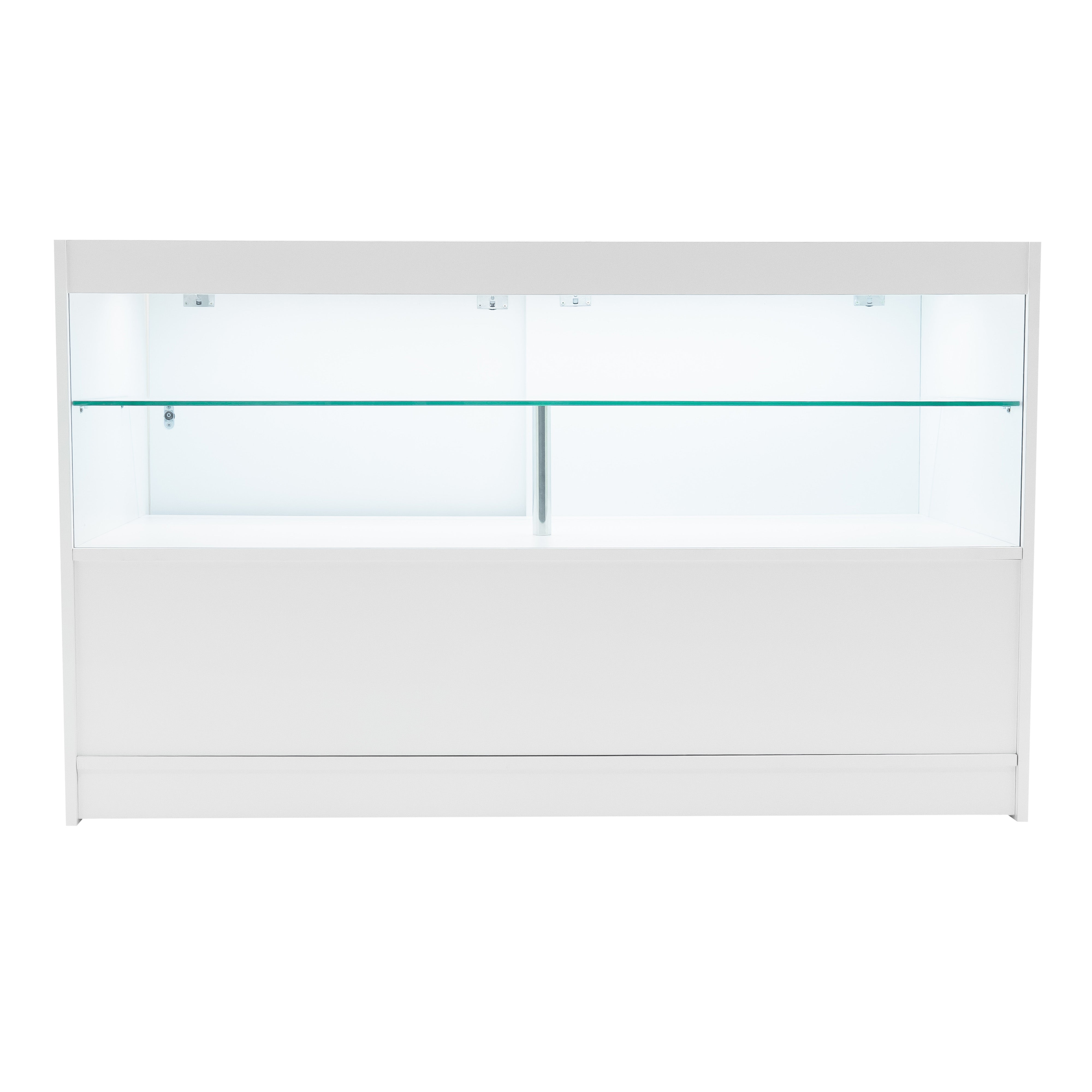 Q-Rax Andromeda C1500x2 LM60 Bancone Negozio Bianco LED