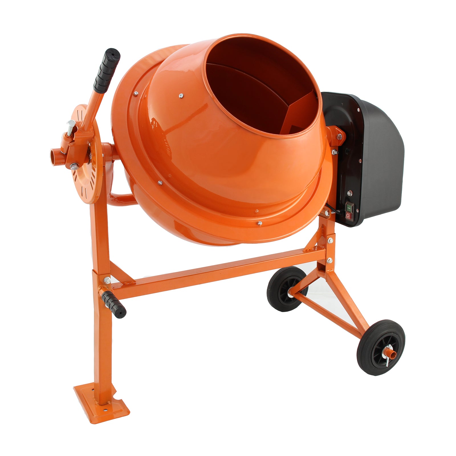 Q-Rax Commercio 70L Betoniera Elettrica 250W con Frattazzi