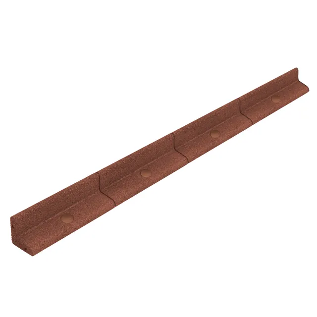 Q-Rax Bordura Flessibile 6x1,2m bordura giardino terracotta
