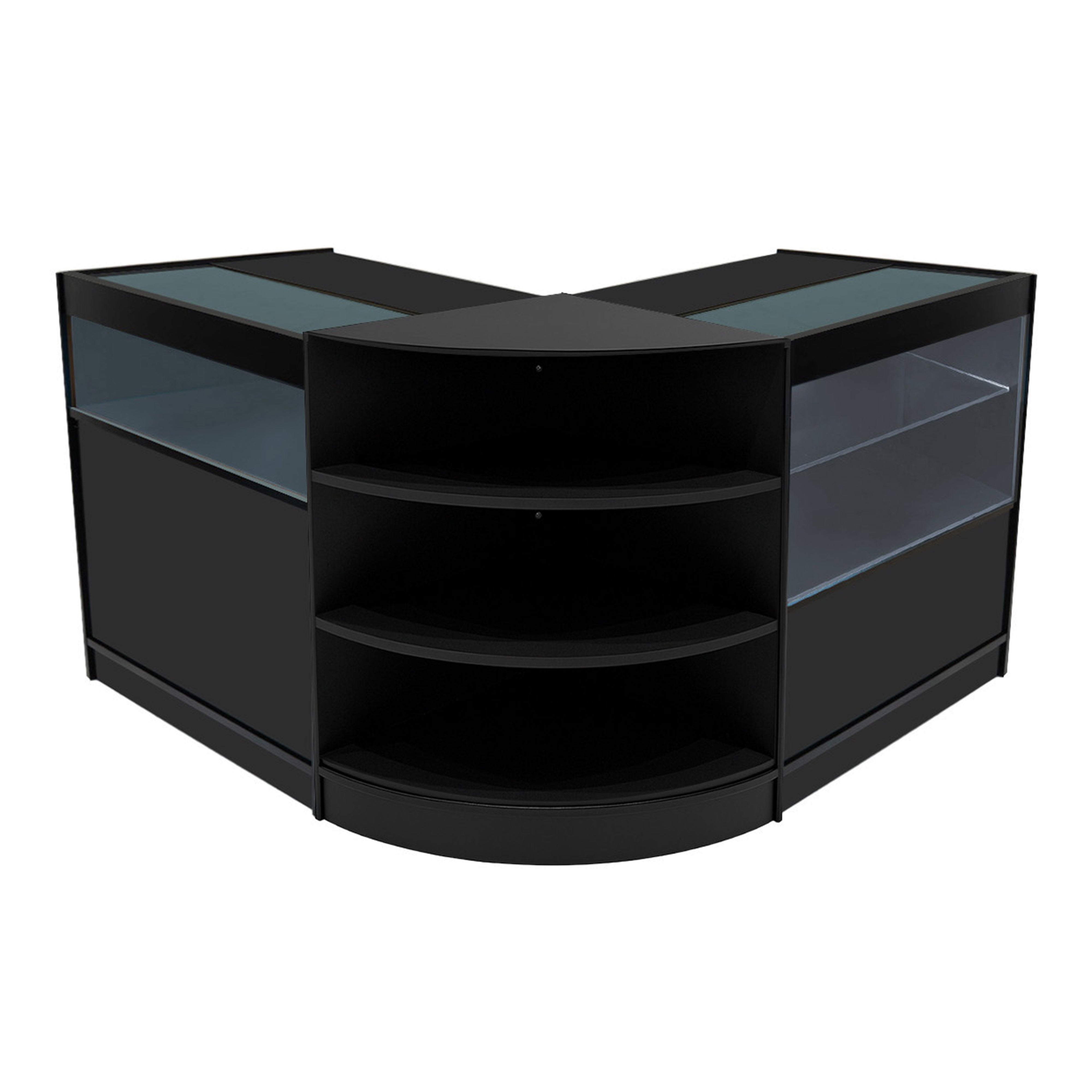 Q-Rax Harmonia B900 C900 LM60 bancone negozio nero LED