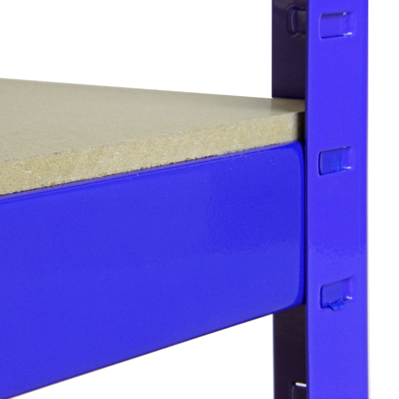 Q-Rax T-Rax Scaffale Garage 90x45 Blu 5 Ripiani 280 kg