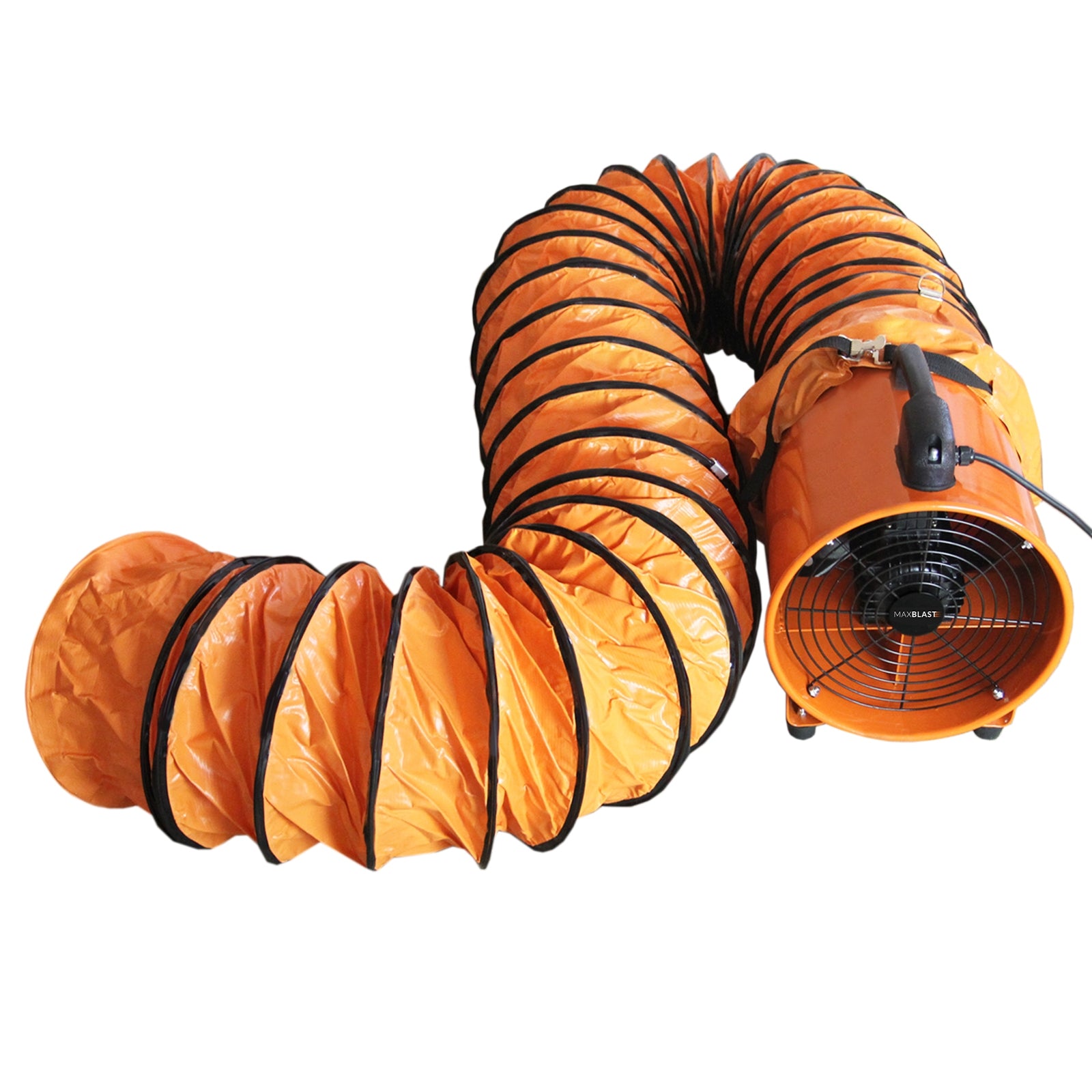 Q-Rax Commercio Artigianato Ventola Aspirazione 300mm Dotto 6m 550W