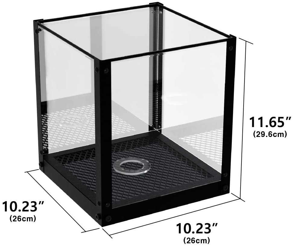 Jackcube Design Display Teca Basket Acrilica Base Rete
