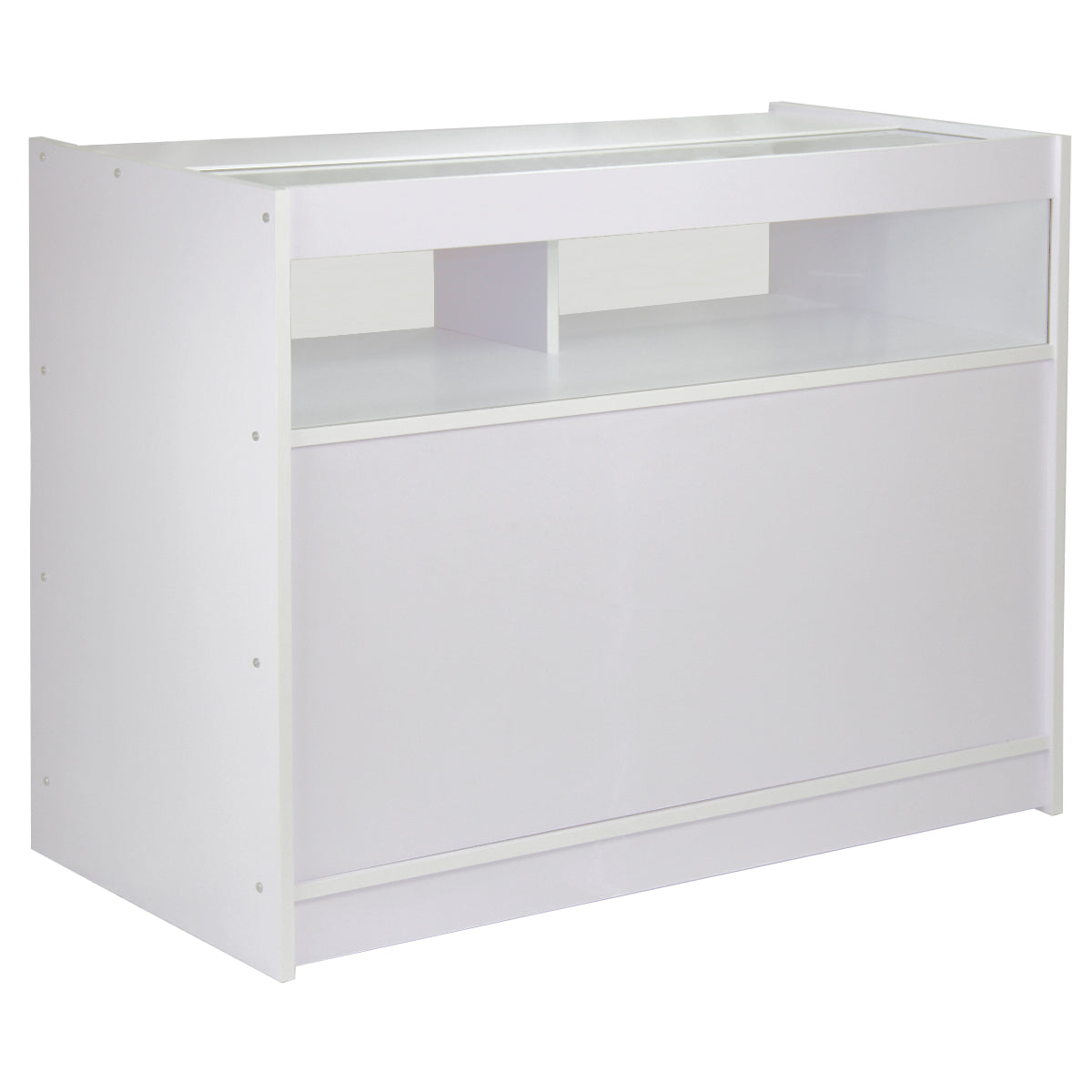 Q-Rax Taurus Set 3 Banconi Negozio Bianco Brillante