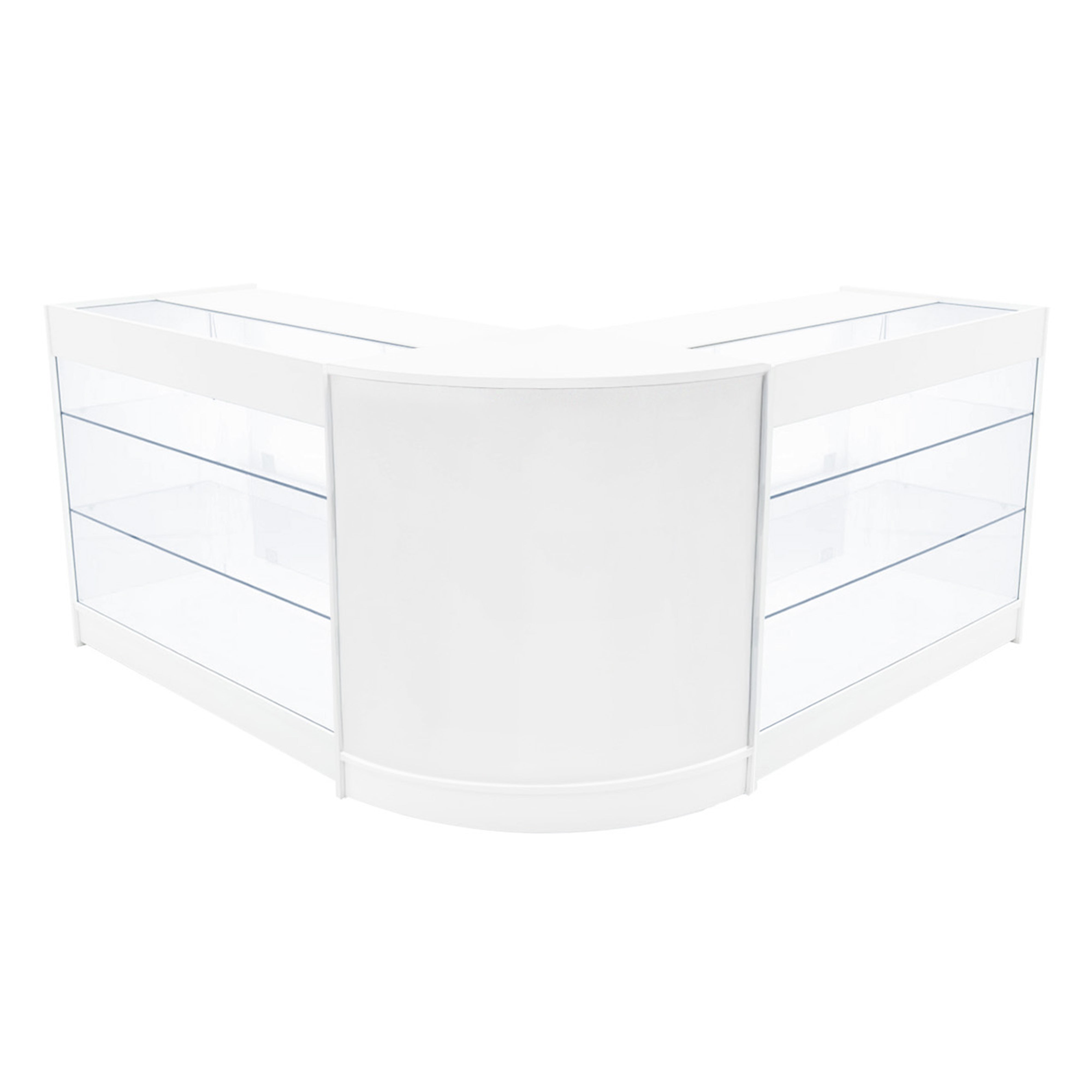 Q-Rax Helios Set 2x K1200+CM60 Bancone Bianco LED