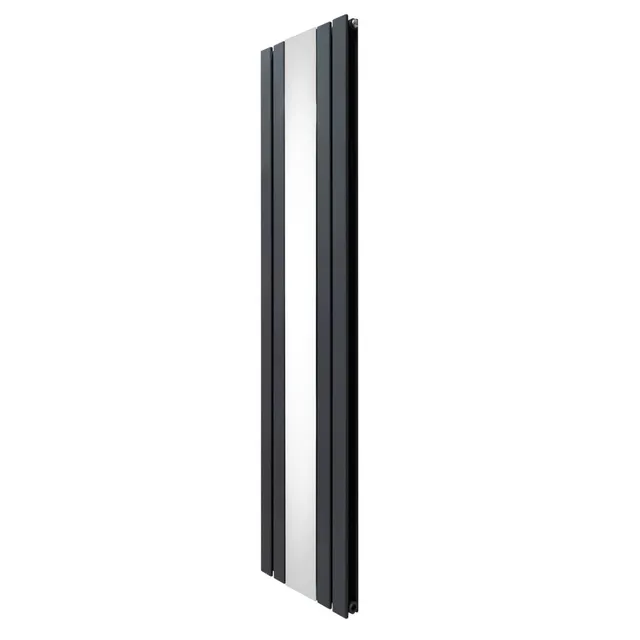 Q-Rax Radiatore Specchio 1800x425 Termoarredo Antracite