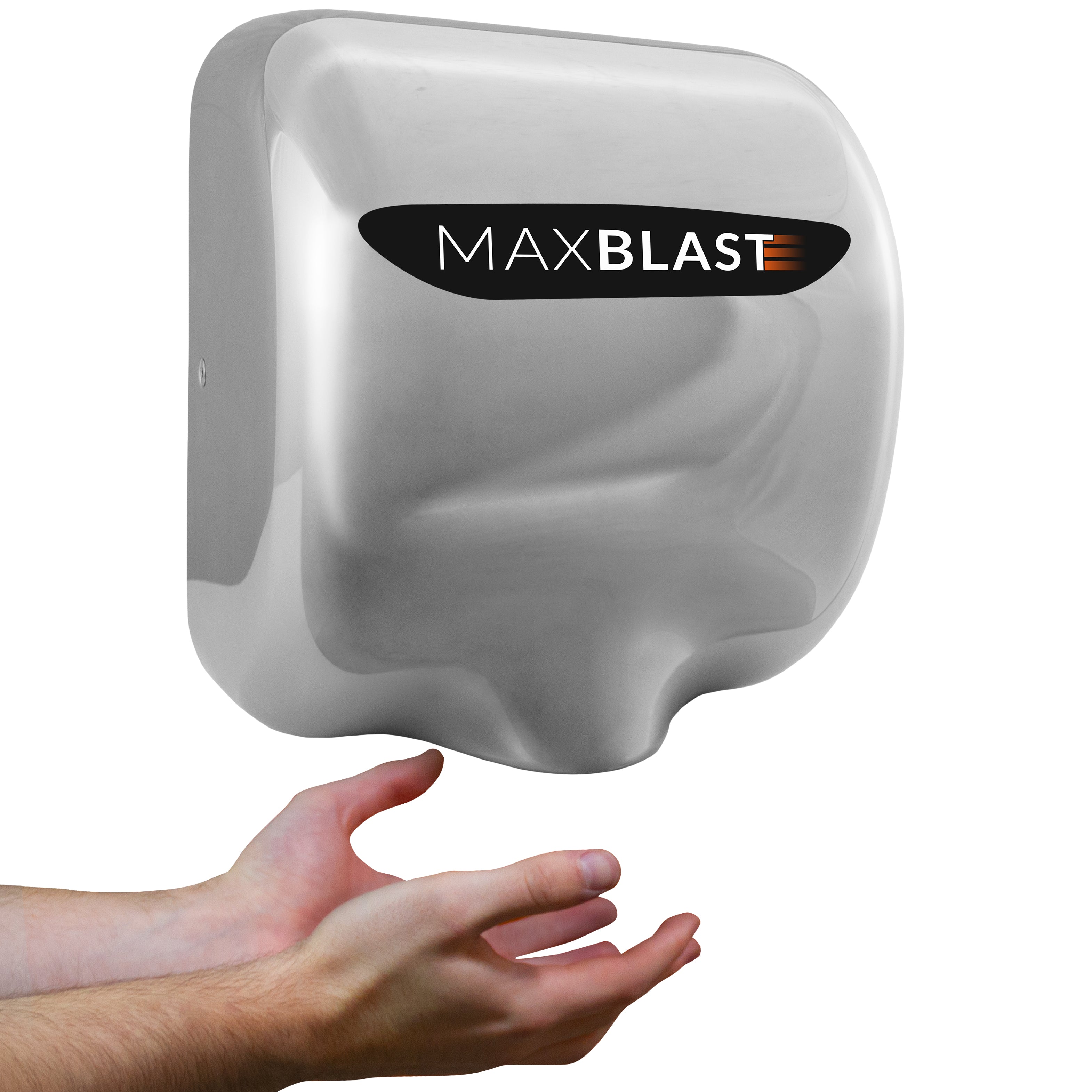 Q-Rax Maxblast Asciugamani Elettrico Automatico HEPA Inox