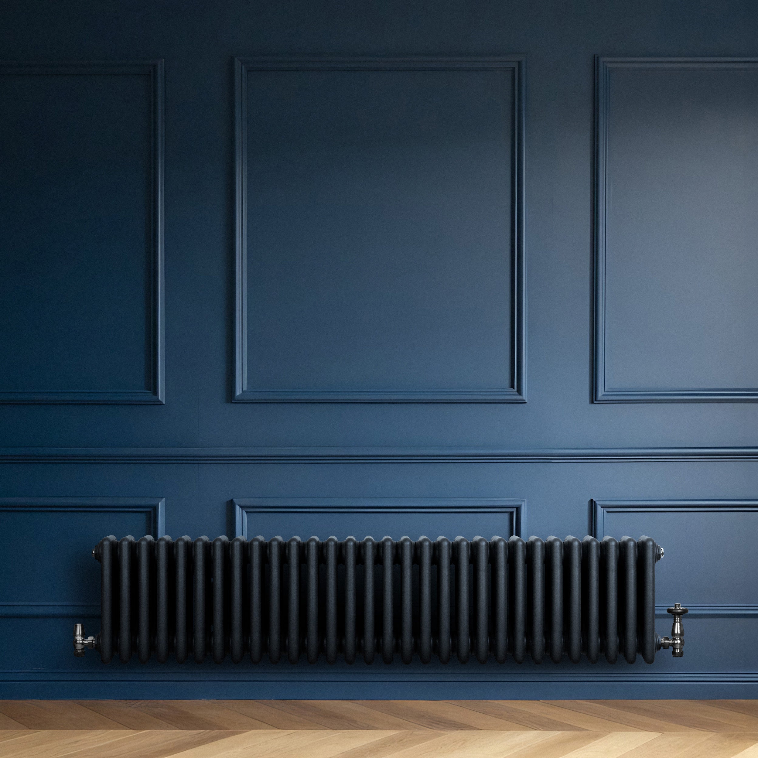 Q-Rax Radiatori Tradizionali 4 Colonne Termosifone 300x1370 Antracite
