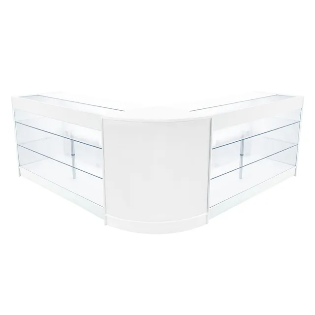 Q-Rax Helios K1500 CM60 bancone negozio bianco LED