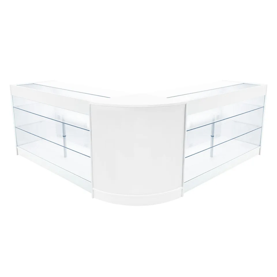 Q-Rax Helios K1500 CM60 bancone negozio bianco LED