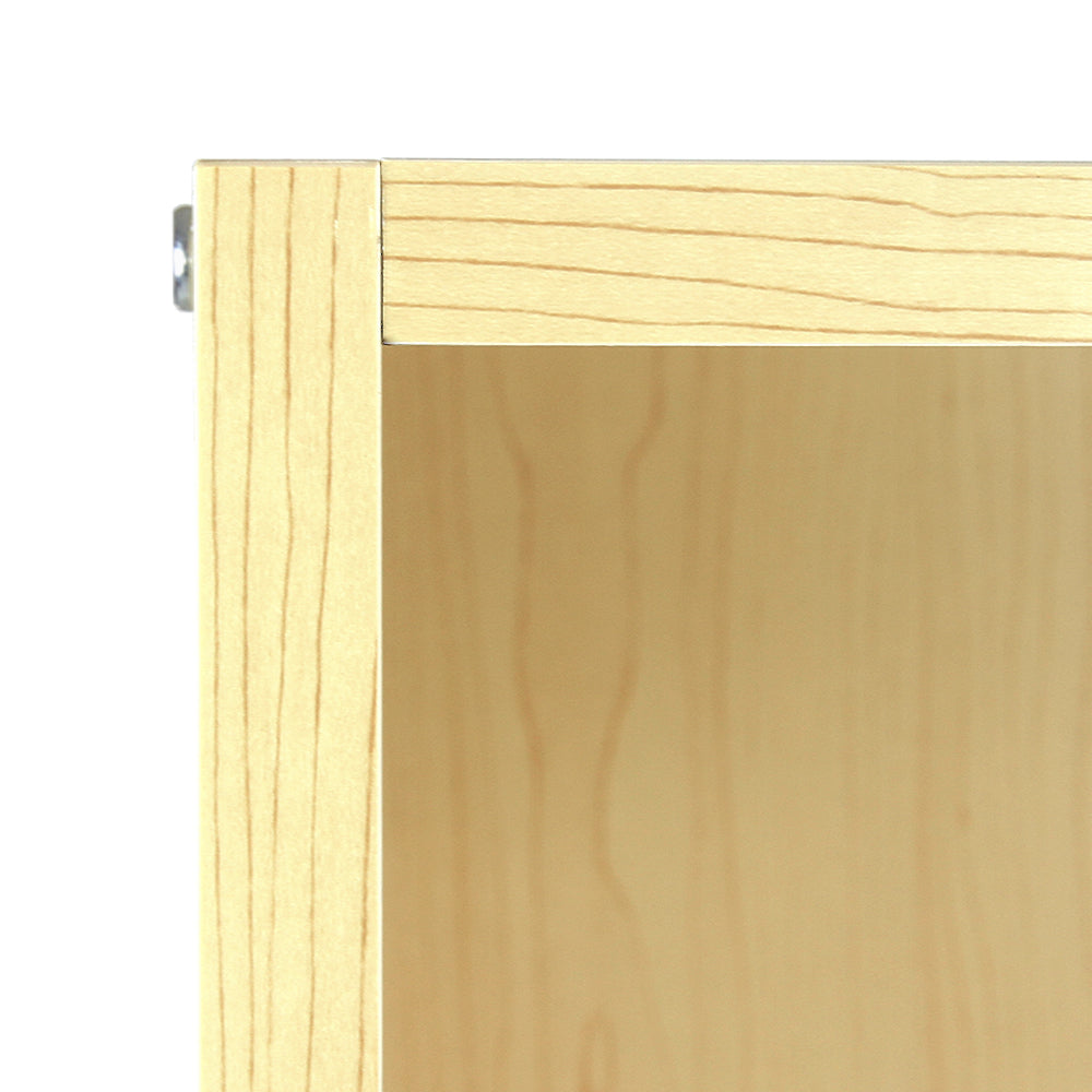 Q-Rax LM60 Bancone Angolare Negozio Acero 60x60 cm Mensole