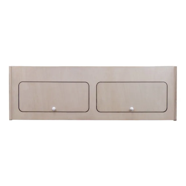 Q-Rax Armadio Pensile Camper Compensato 80x25x25cm 2 Ante