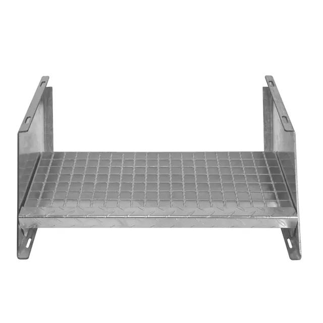 Q-Rax Gradini Acciaio Zincato 600 mm scala modulare
