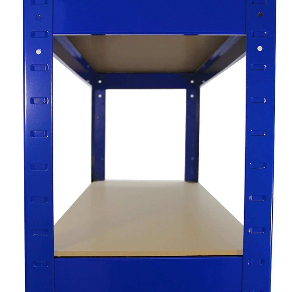 Q-Rax T-Rax Scaffale Acciaio Blu 75 cm 5 Ripiani 150 kg