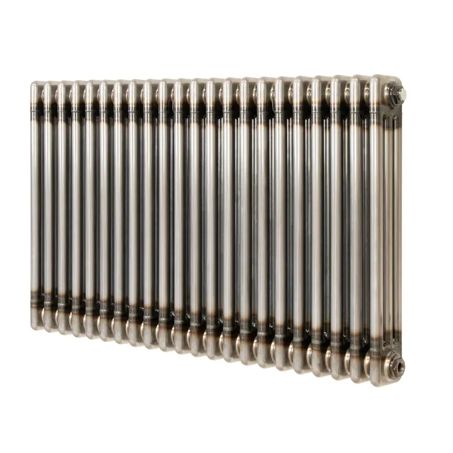 Q-Rax Radiatori Tradizionali 3 Colonne 600x1010mm Metallo Grezzo