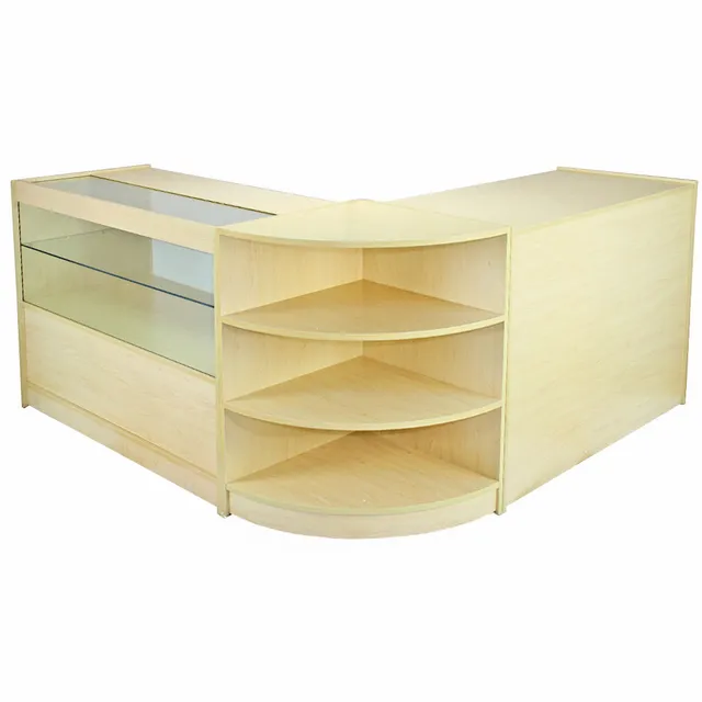 Q-Rax Nova Set 3 Banconi Negozio Acero Laminato A1200 C1200
