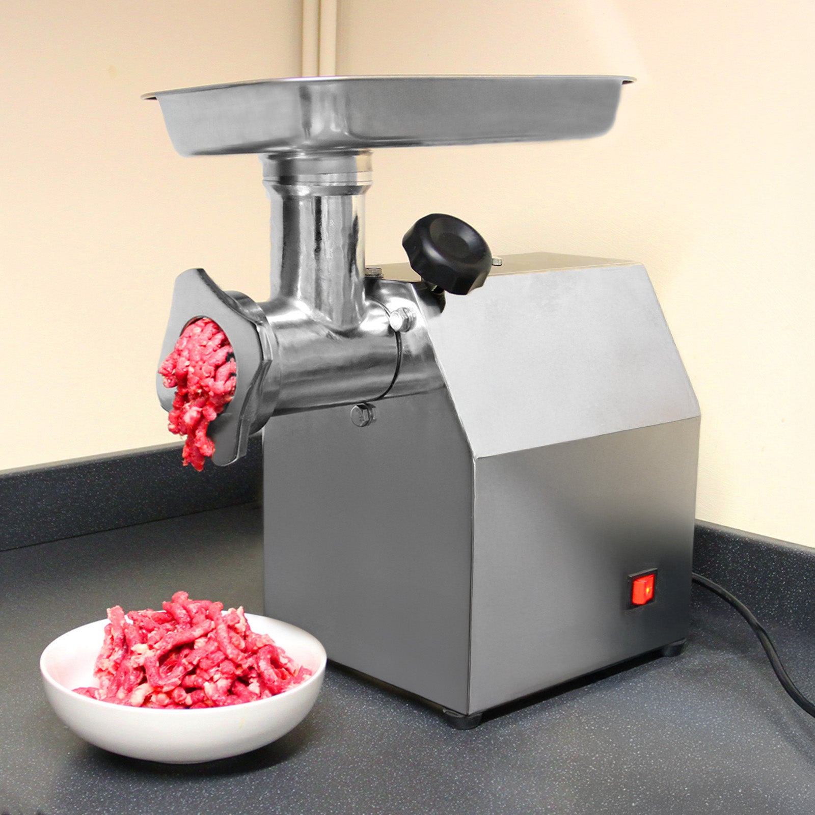 Q-Rax Apparecchi Ristorazione Tritacarne 850W 170kg/h