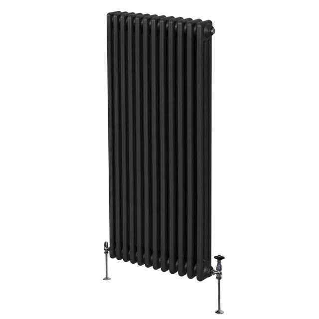 Q-Rax Radiatore 3 Colonne 1800x562 mm Nero Acciaio