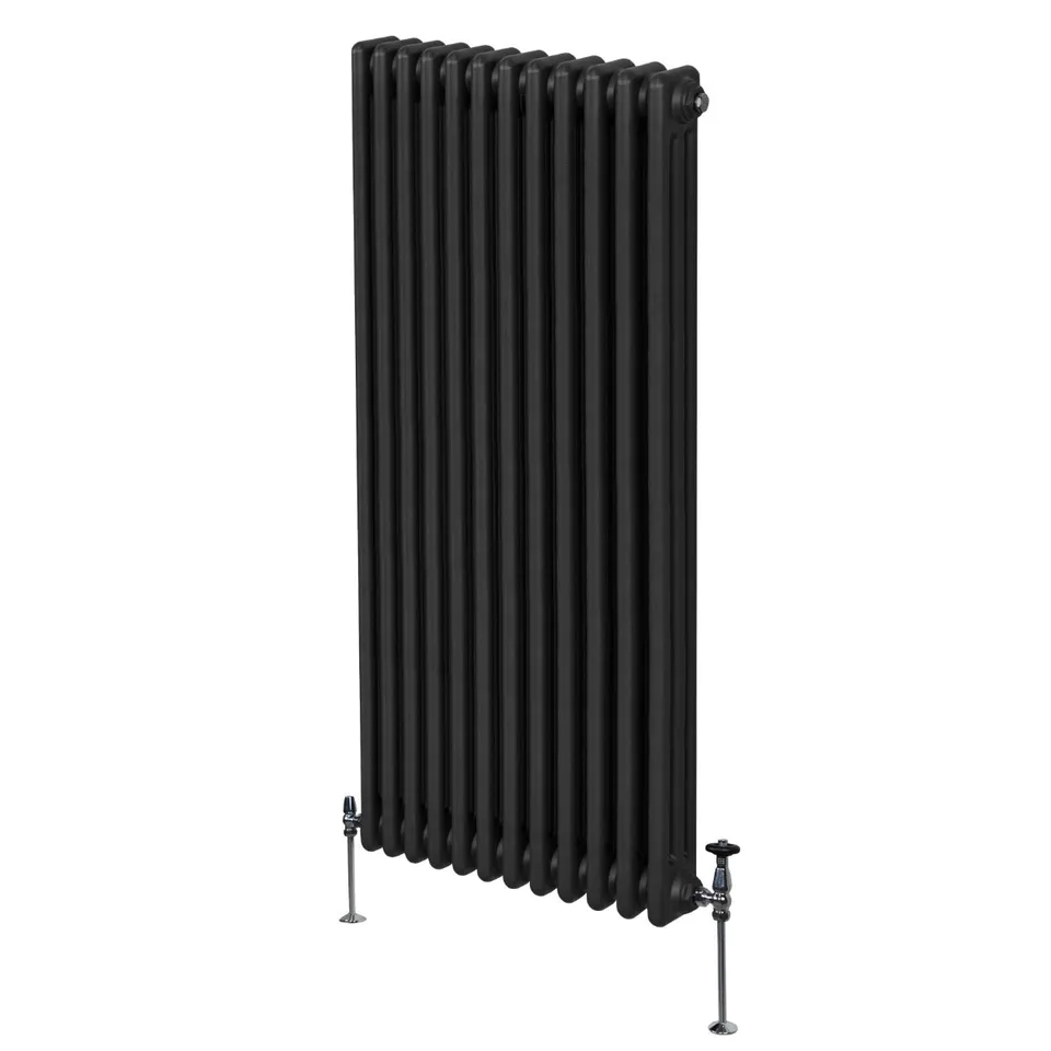 Q-Rax Radiatore 3 Colonne 1800x562 mm Nero Acciaio