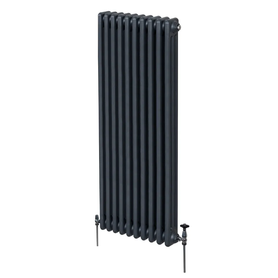 Q-Rax Radiatore 3 Colonne 1800x472 mm Grigio Antracite