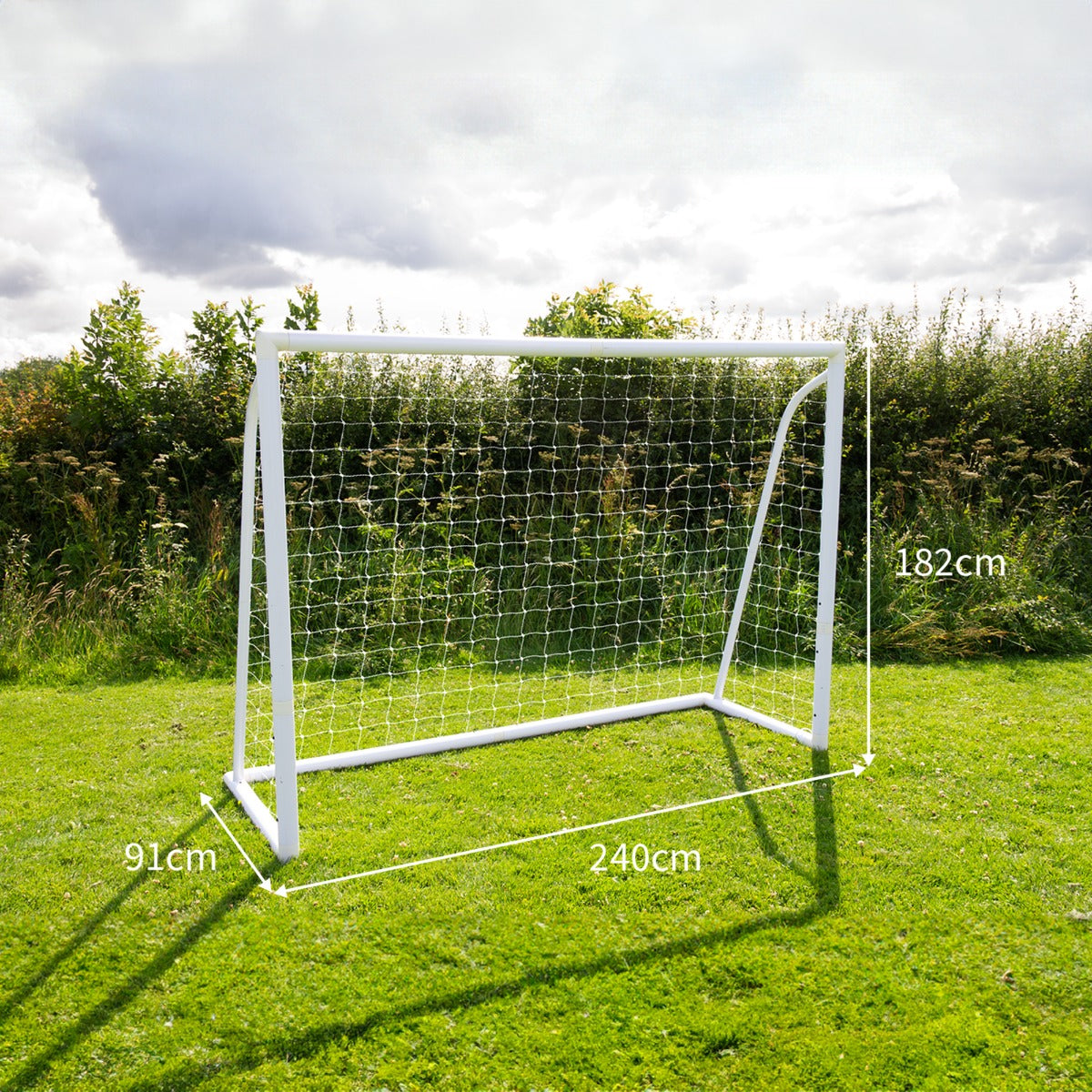 Q-Rax Accessori casa porta calcio 240x180 PVC telo bersaglio custodia