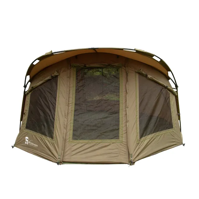 Q-Rax Tenda Bivvy Pesca 2 Persone 3x3 m Impermeabile