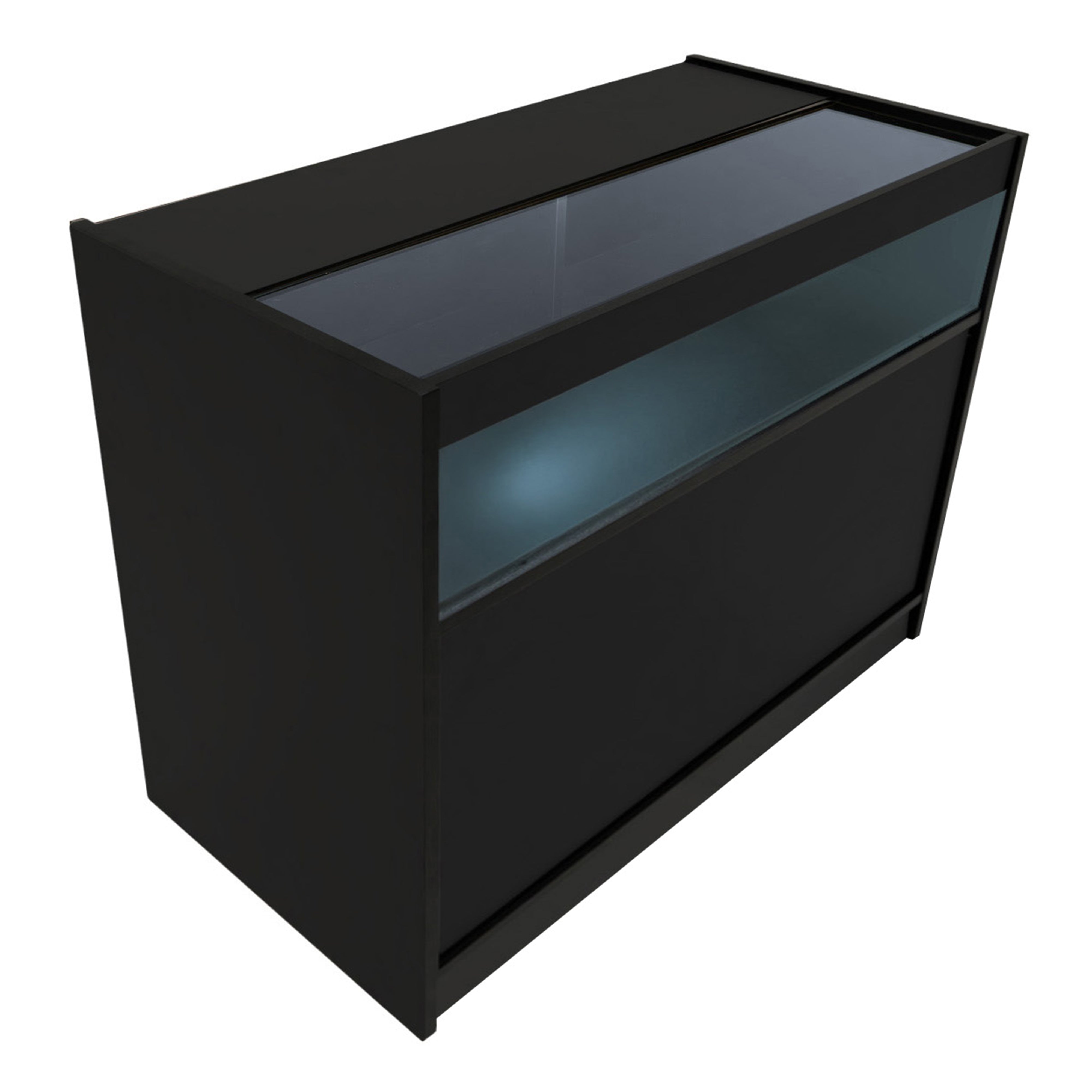 Q-Rax Polaris Set Banconi Negozio LED Nero K1200 B1200 TB60 CM60