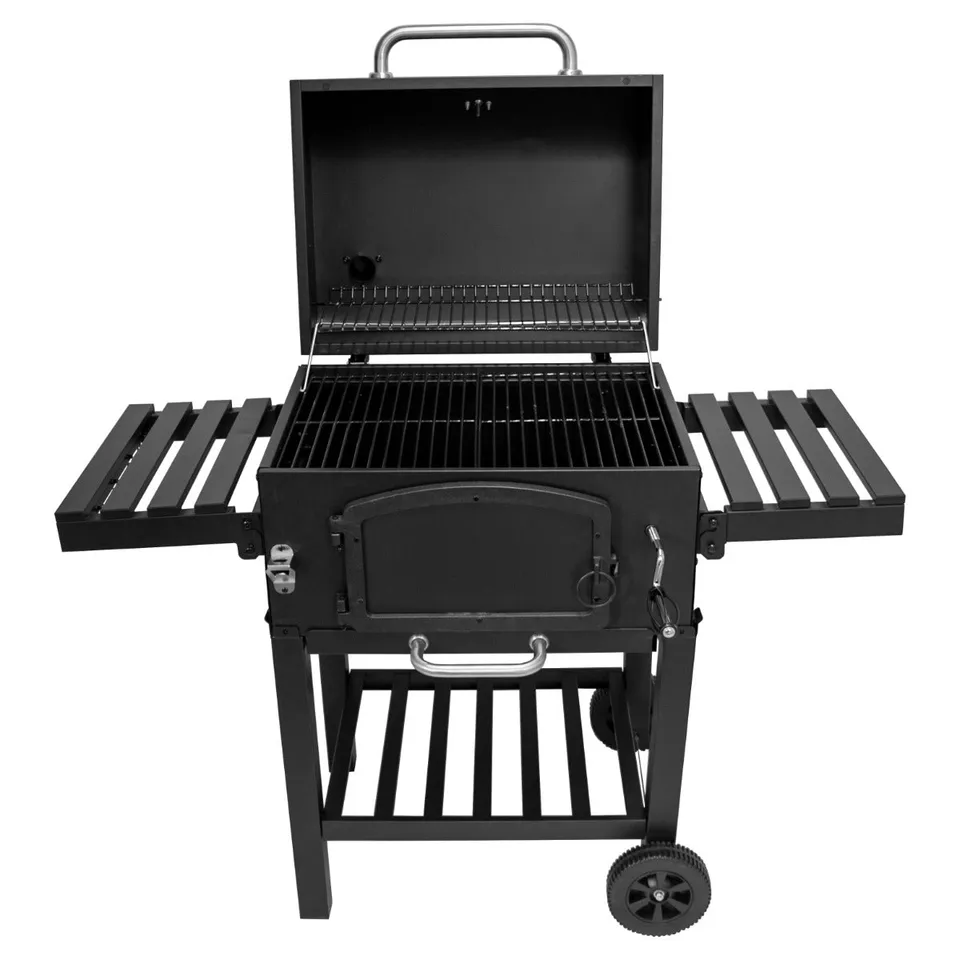 Q-Rax Apparecchi Ristorazione Barbecue Affumicatore XL a carbone