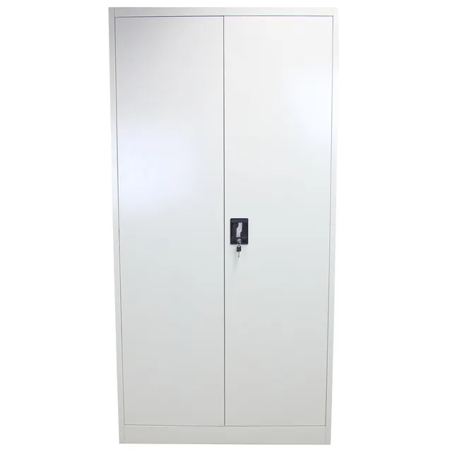 Q-Rax Strumenti da Banco Armadietto Acciaio 180cm Grigio 4 Ripiani