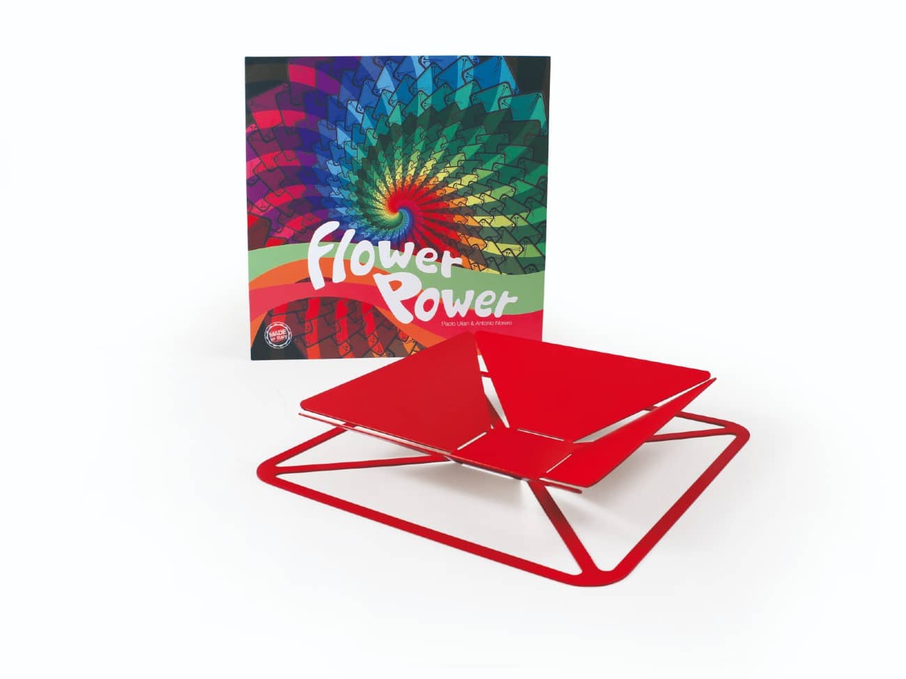 Officinanove Flower Power centrotavola design metallo