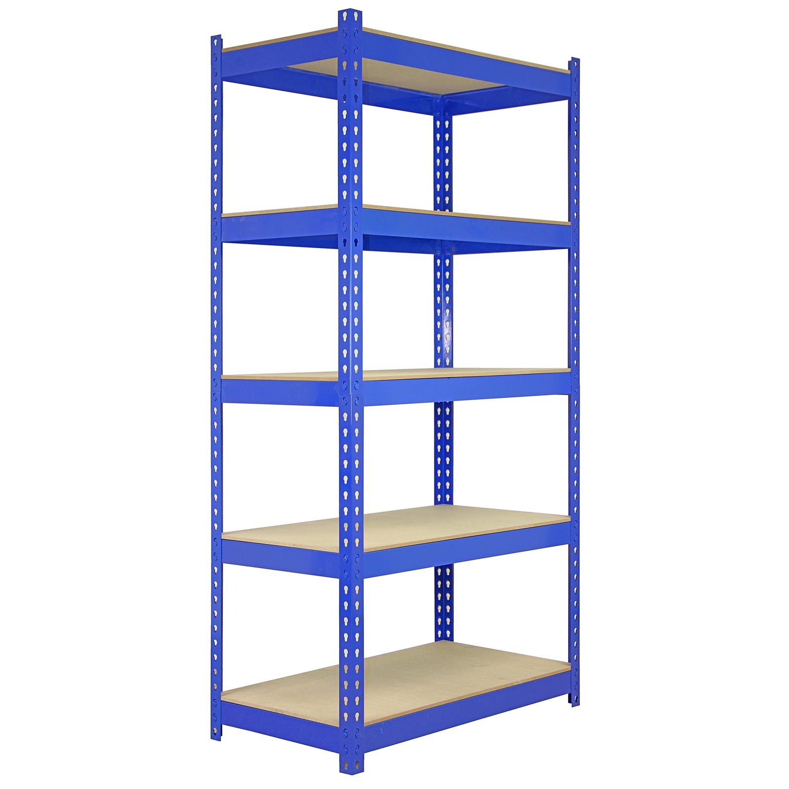 Q-Rax Scaffali Q-Rax set 5 scaffali metallici 5 ripiani MDF