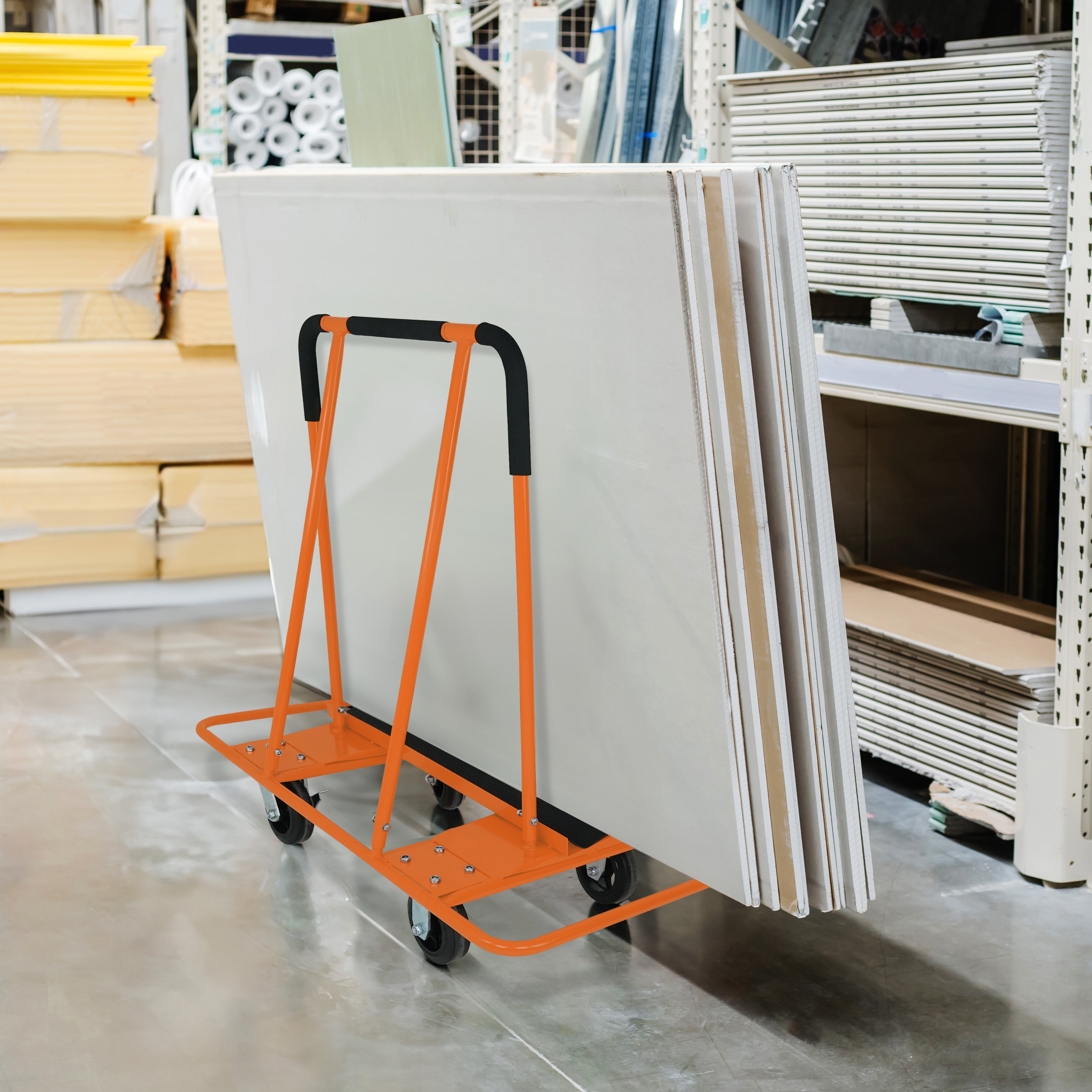 Q-Rax Commercio Carrello Cartongesso 1000kg Acciaio