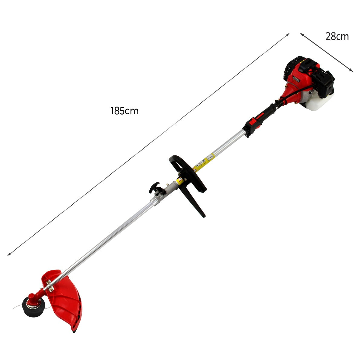 Q-Rax Decespugliatore 5 in 1 Benzina 52cc Multiuso da Giardino