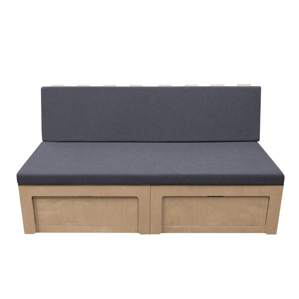 Q-Rax Divano Letto Pieghevole Camper Legno con Vani