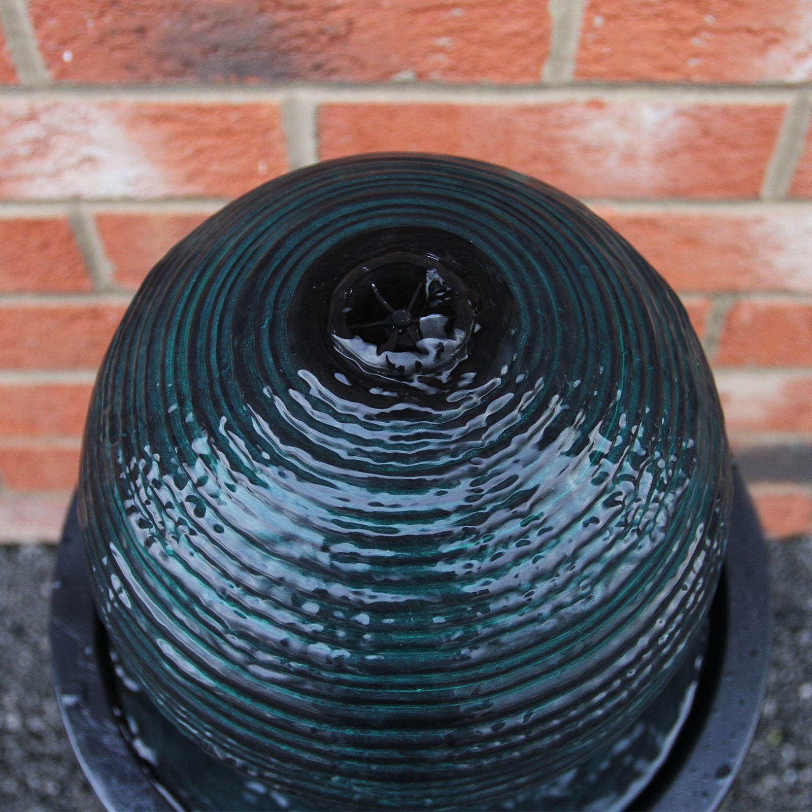 Q-Rax Accessori per la casa Fontana Solare a Sfera da Giardino