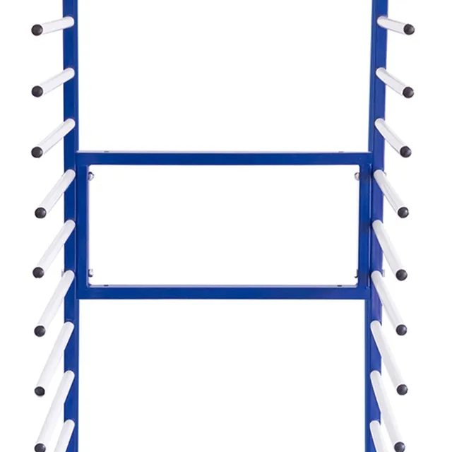 Q-Rax Strumenti Connettore Carrello Asciugatura Vernice Acciaio 2 Vie
